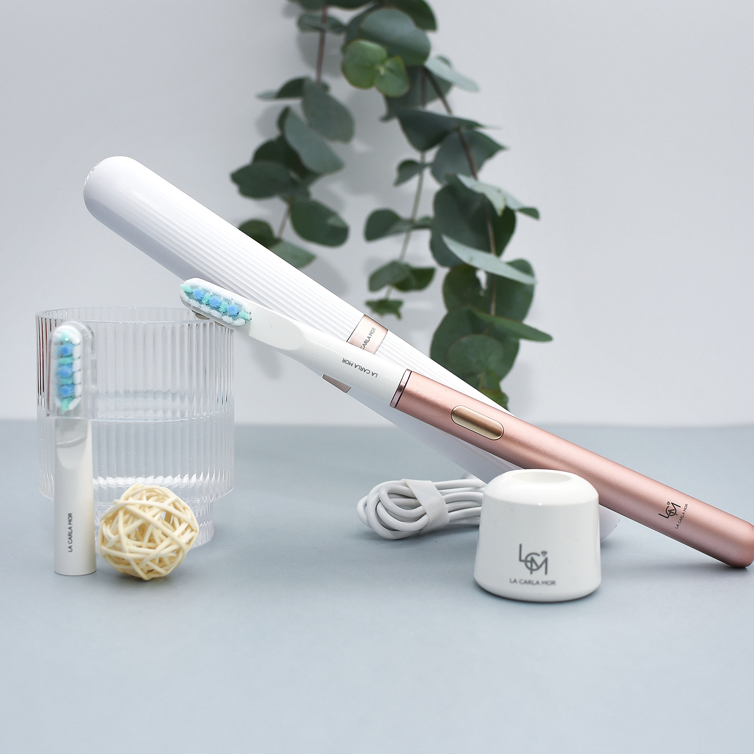 Premium La Carla Mor Sonic Toothbrush Pink