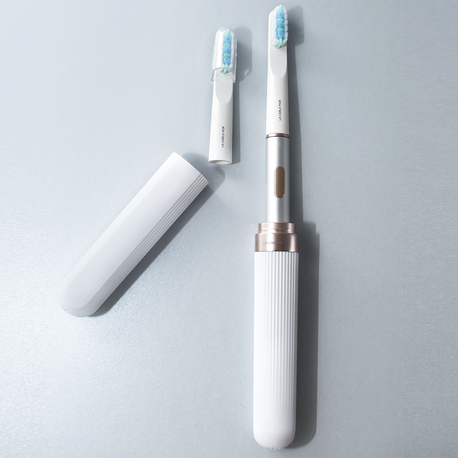 Premium La Carla Mor Sonic Toothbrush Silver - Image 5
